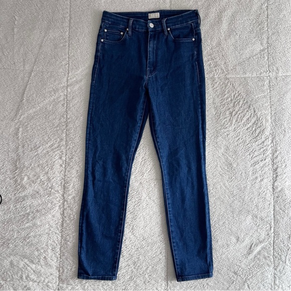 MOTHER High Waist Looker Ankle Denim Jeans Women’s size 26 1401-686 - Picture 3 of 16